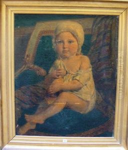 Portrait D'une Petite Fille by Louis Leopold Boilly