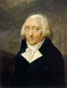 Portrait D'homme En Redingote A Boutons, Cheveux Et Cravate Blanche by Louis Leopold Boilly