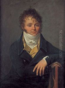 Bildnis Eines Herrn Mit Weiser Halsbinde, Auf Einem Stuhl Sitzend