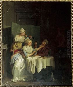 L'ivresse Ou Le Souper by Louis Leopold Boilly