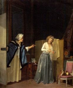 La Mere En Courroux by Louis Leopold Boilly