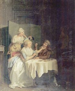 L'ivresse Ou Le Souper by Louis Leopold Boilly