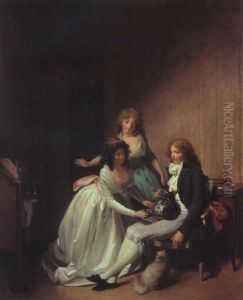 L'innocent (le Panier Fleuri) by Louis Leopold Boilly