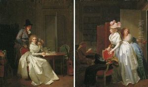 La Lettre by Louis Leopold Boilly