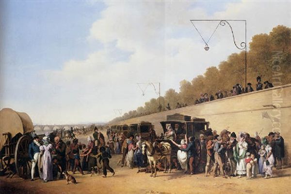 Les Coucous Sur Les Quais Des Tuileries - view 1