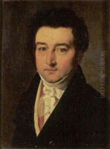 Portrait De Jeune Homme A La Cravate Blanche