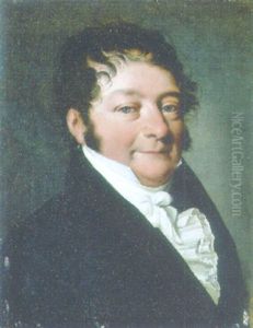 Portrait Of A Gentleman In A Black Jacket