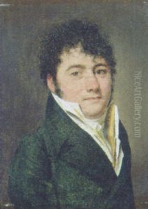 Portrait Of A Gentleman In A Black Jacket