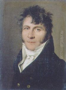 Portrait Of A Gentleman In A Black Jacket