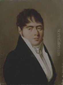 Portrait Of Maurice Martin by Louis Leopold Boilly