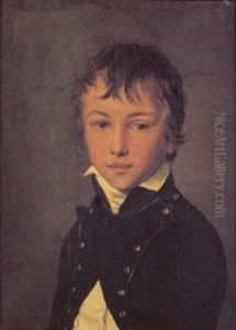 Portrait De Lucien Emile Arnault by Louis Leopold Boilly
