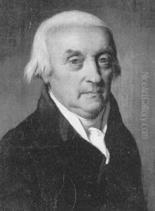 Portrait D'homme Au Col Blanc