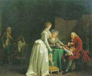 La Tasse De Cafe Ou Portrait De La Famille Beaumarchais-lepine La Tasse De Cafe Ou Portrait De La Famille Beaumarchais-lepine