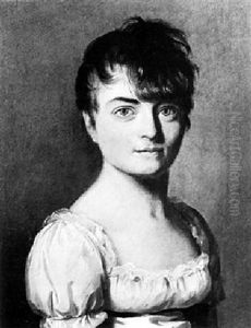 Portrait Of A Young Woman by Louis Leopold Boilly
