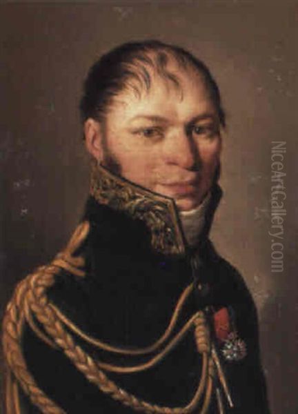Portrait Of An Officer In Uniform - view 1