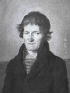 Portrait Of A Gentleman Wearing A Green Jacket And Striped Yellow Shirt