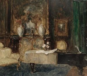 Interior Scene by Karl Albrecht