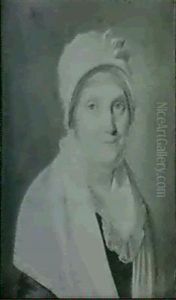 Portrait Presume De La Femme Du Peintre Vincent by Louis Leopold Boilly