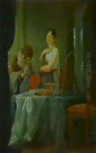 Die Naherin by Louis Leopold Boilly