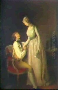 La Lettre D'amour by Louis Leopold Boilly
