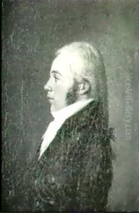Portrait Du Chevalier Laroque Latour En 1800, A L'age De    Trente Ans by Louis Leopold Boilly