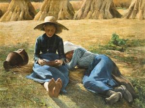 Resting In The Fields