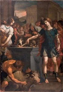 Le Sacrifice Des Thessaliens Sur Le Tombeau De Neoptoleme A Delphes