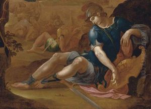 The Wounded Theagenes by Ambroise du Bois