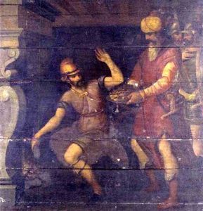 Personnages Perses Devant Le Feu