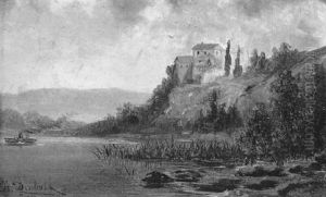 Ruine Aarenstein Am Rhein/ Bayern Ruine Aarenstein Am Rhein/ Bayern