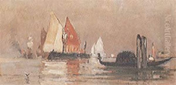 Segelschiffe Bei Venedig - view 1