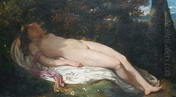 Reclining Female Nude - view 1