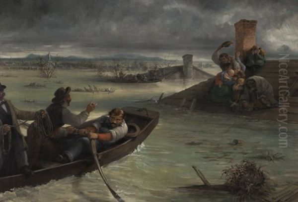 Flood Of The Mississippi - view 1