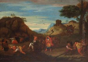 Nani Che Catturano Un Gambero by Enrico Albricci