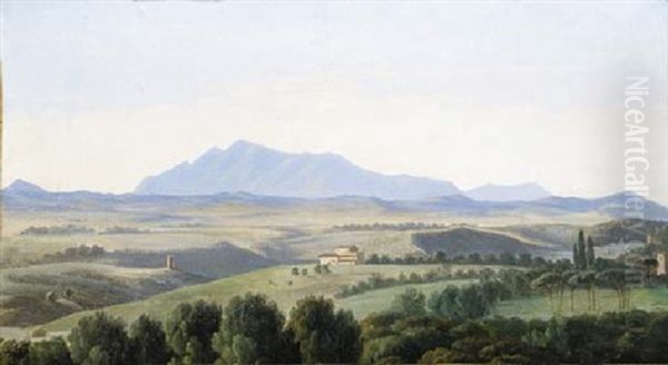 A View In The Roman Campagna - view 1