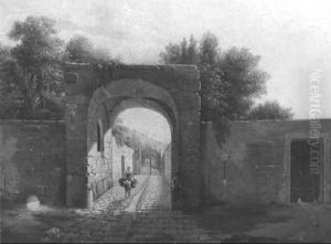 Vue De La Porte D'une Ville, No. 23