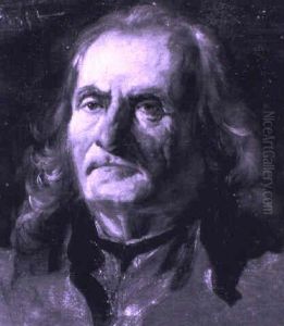 Etude Pour Un Portrait De Vieillard Vu A Mi-corps