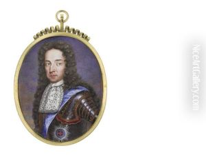 William Iii, Prince Of Orange (1650-1702), King Of England (1689-1702), Wearing Gilt-studded Armour Beneath The Blue Sash And Breast Star Of The Order Of The Garter