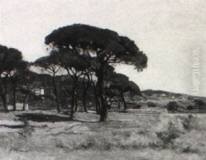 A Walk Through The Fields by Edward Darley Boit