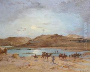 La Caravane Devant L'oasis