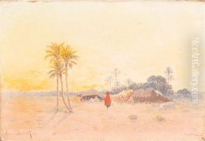 Campement Dans Le Desert by Emile Boivin