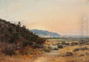 Plaine D'hamman-lif, Tunisie by Emile Boivin