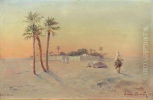 Les Trois Palmiers by Emile Boivin