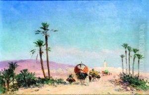Le Cortege De La Mariee by Emile Boivin