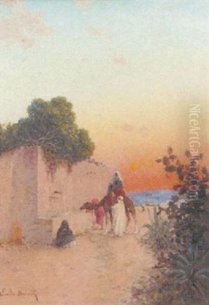 By The Well At Dusk - view 1