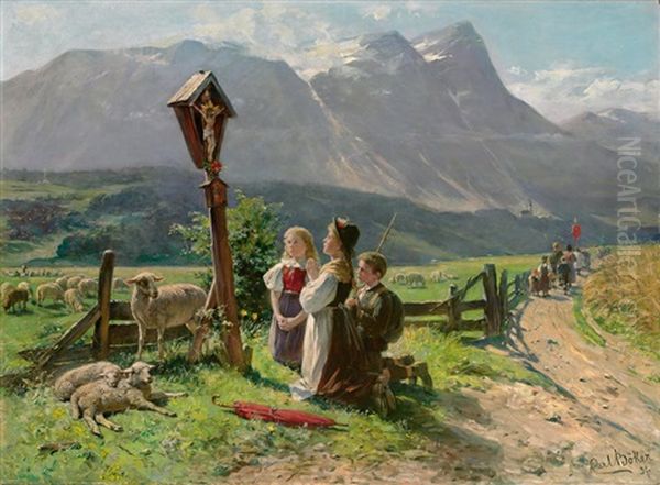 Am Wegkreuz - view 1