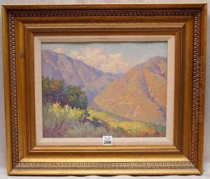 Mountain Landscape by Henry James Albright