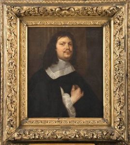 Portrait D'un Gentilhomme A La Collerette Blanche