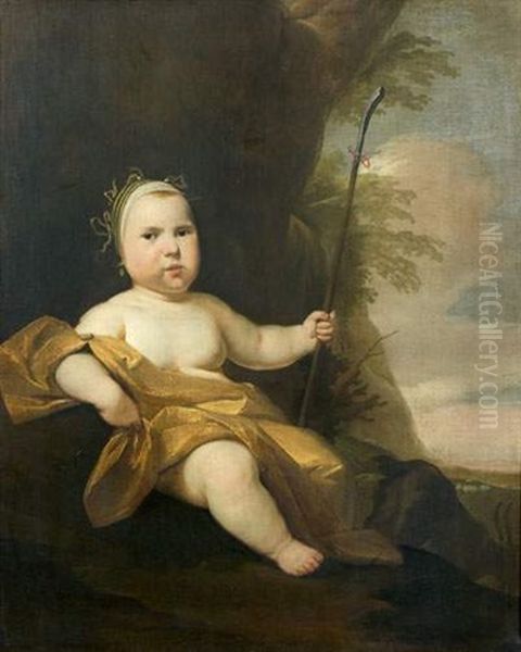 Portrait D'enfant Dans Un Paysage - view 1