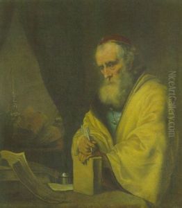 Bildnis Eines Gelehrten by Ferdinand Bol